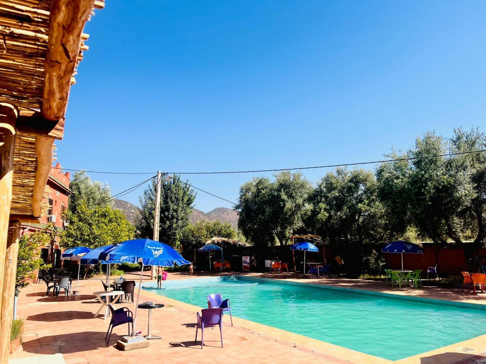 Hotel France Ouzoud Bagian luar foto